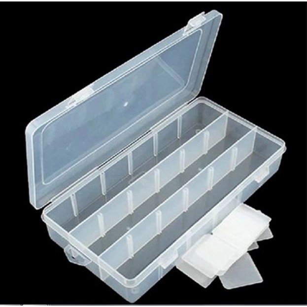 Hộp nhựa 10 /15/24/36 ngăn đựng đồ đa năng