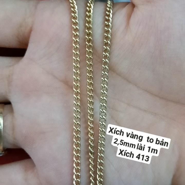 dây xích các loại 4mm, 0,6x2mm, 3,5mm, 3mm, 2mm- xích401, xích402,xích403,xích404,xích405,xích406,xích407,xích408,xích09