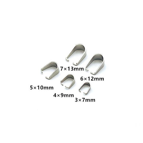 5-10 cái móc kẹp mặt dây chuyền inox không rỉ