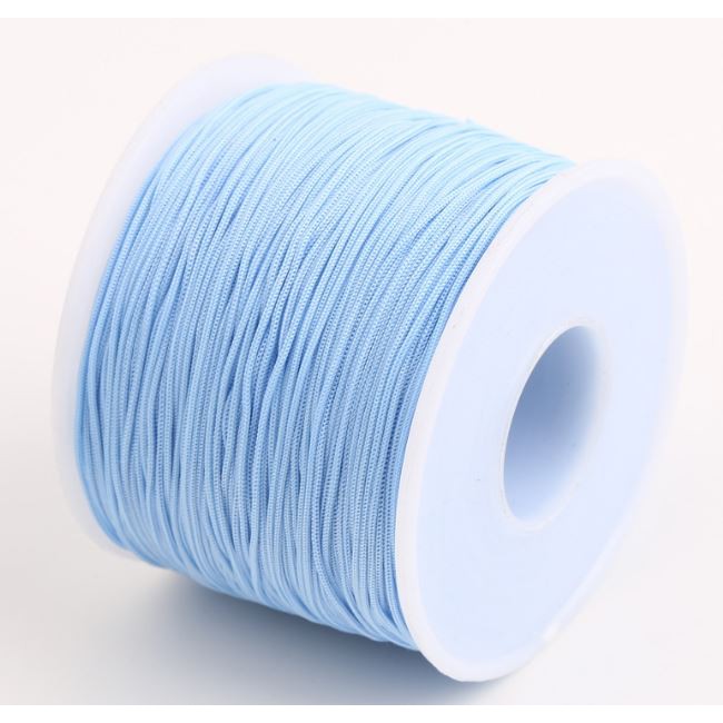 bó 10met dây dù, dây ngọc size nhỏ 0.6mm xỏ hạt đan vòng tay, vòng cổ