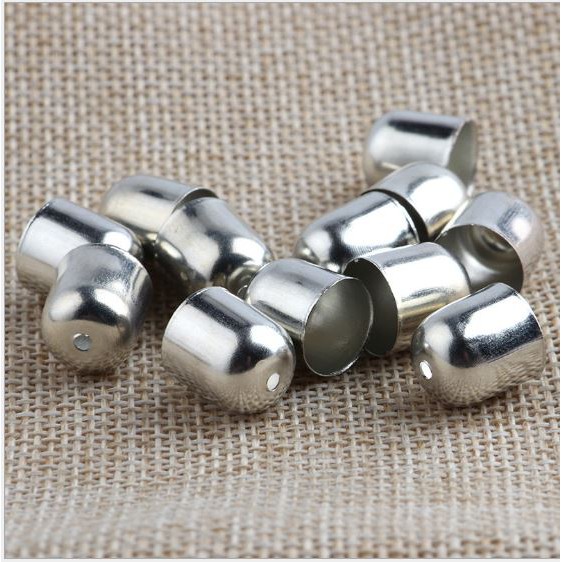 gói 20 chụp đầu dây làm tua rua có lỗ xỏ 1.5mm