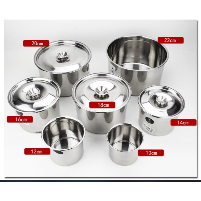 Tô (bát, chậu ) tô đánh trứng,đựng thức ăn inox, đựng gia vị dày, hộp cơm, hộp giữ đồ tươi