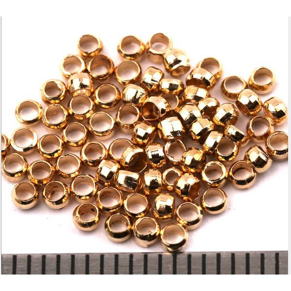 gói 5gam chốt kẹp bi 2/2.5/3mm chặn hạt cườm bằng đồng