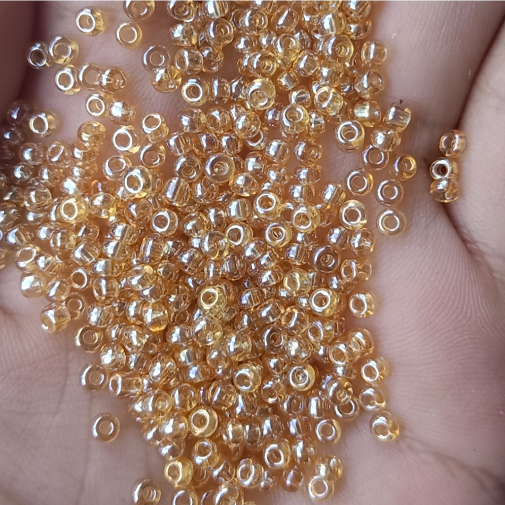 10gam Hạt cườm size trung 3mm đủ màu để chọ dùng trang trí trang sức, quần áo, túi xách, dây đeo khẩu trang