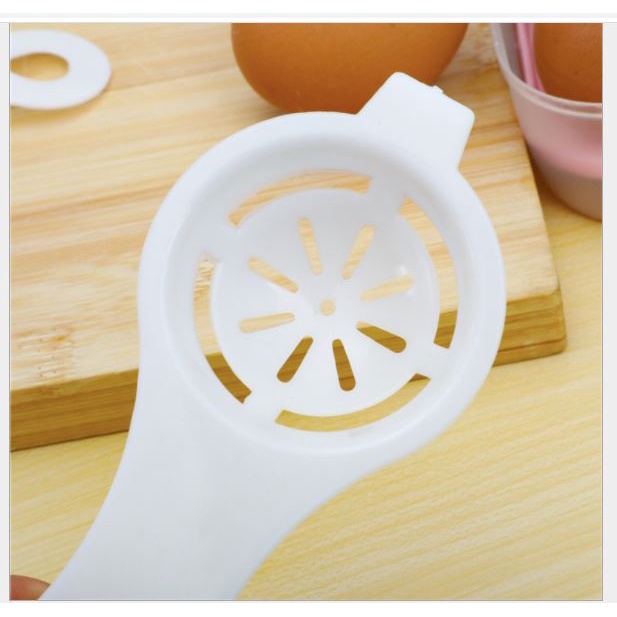 dụng cụ lọc tách lòng trắng, lòng đỏ trứng làm bánh, cho bé ăn dặm