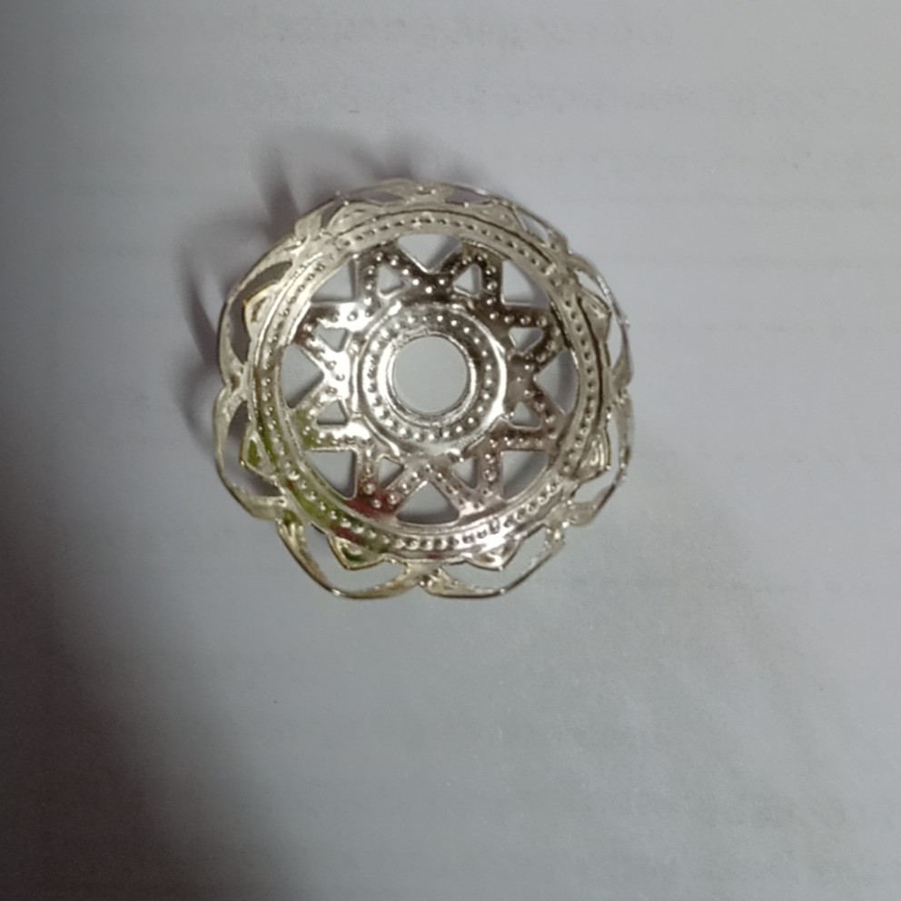 gói 2-5 đế hoa charm ốp hạt loại lớn 20-25-30mm