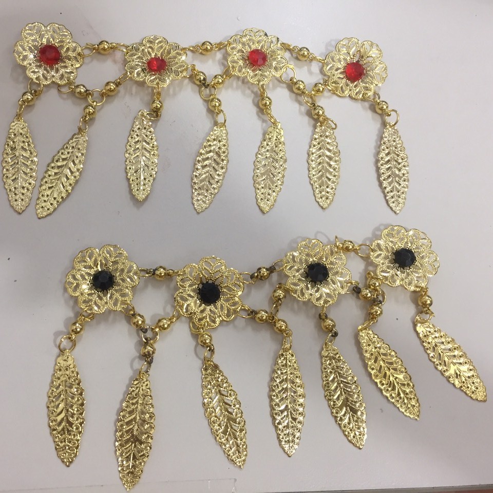 xích hoa lá trang trí dài 15cm