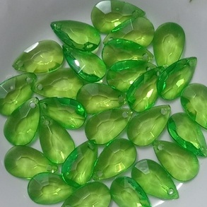 10-25-50gam hạt nhựa hình giọ nước dẹp size 12x20mm