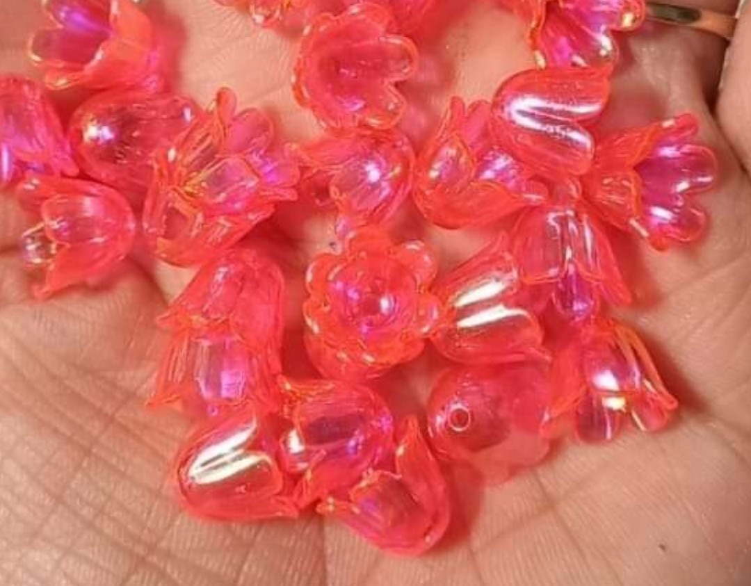 100gam cánh hoa ưu linh, hoa lưu ly màu ánh cừ