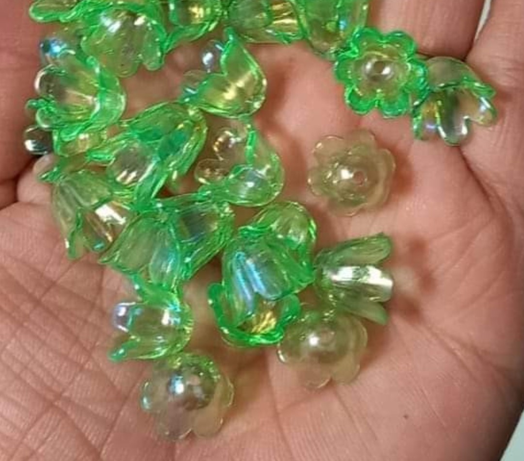 100gam cánh hoa ưu linh, hoa lưu ly màu ánh cừ
