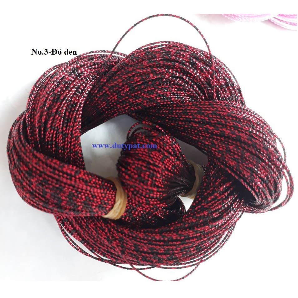 Dây Kim Tuyến Sợi Nhỏ 0.8-1mm (bó 90met) trang trí