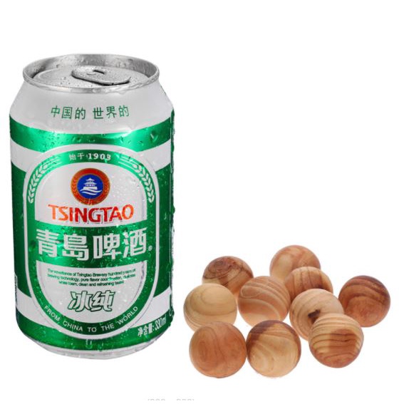 1-5 Viên gỗ long não tròn khử mùi hôi đuổi côn trùng hiệu quả