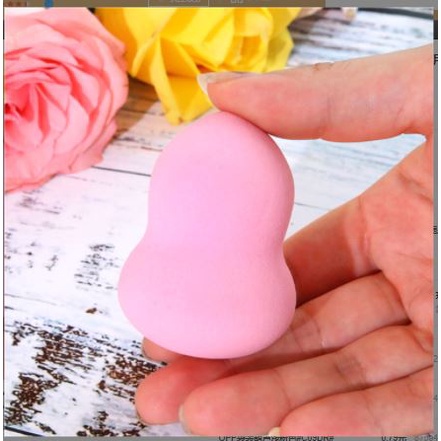 Mút trang điểm tán kem nền, phấn mềm mịn hình hồ lô giọt nước dễ thương p191-165