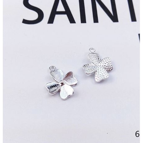 mặt bạc 925 nhỏ nhiều kiểu làm vòng