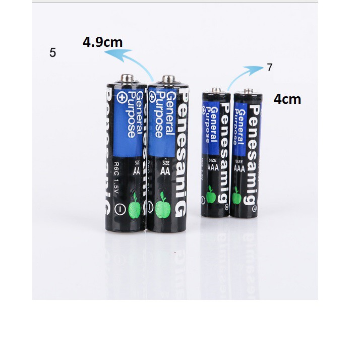 pin tiểu nhỏ AAA  hiệu Ponysanig số 7