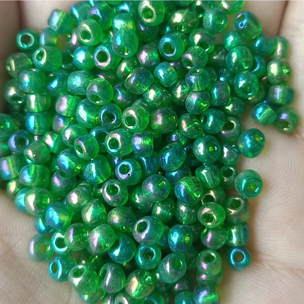 10gam Hạt cườm size ĐẠI 3.6mm đủ màu để chọ dùng trang trí trang sức, quần áo, túi xách, dây đeo khẩu trang