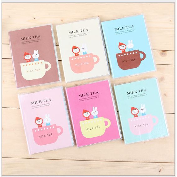 Sổ tay mini MILK TEA độc đáo - Số tay học sinh 69 tờ