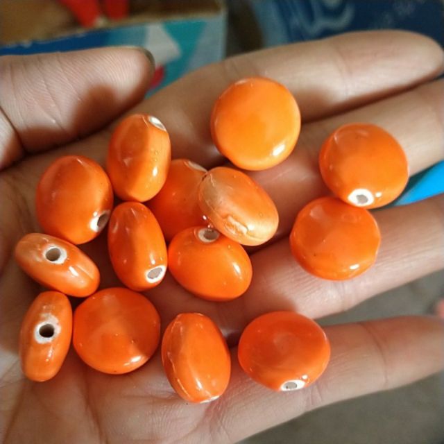 5viên tròn dẹp 15mm cam