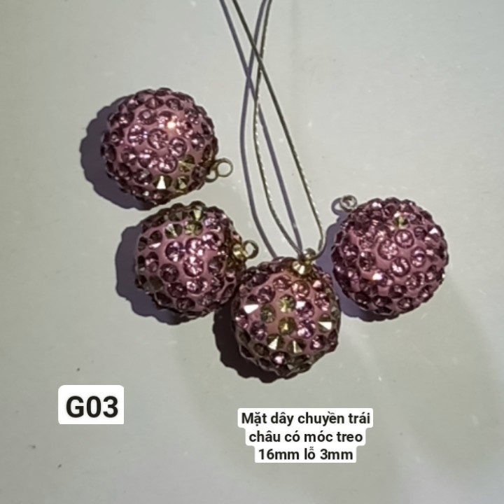 Đá gốm đính pha lê
