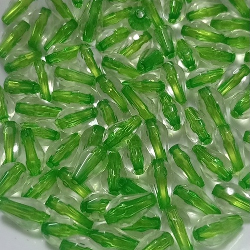 25gam hạt nhựa hình giọt nước có nhân size 8x16mm