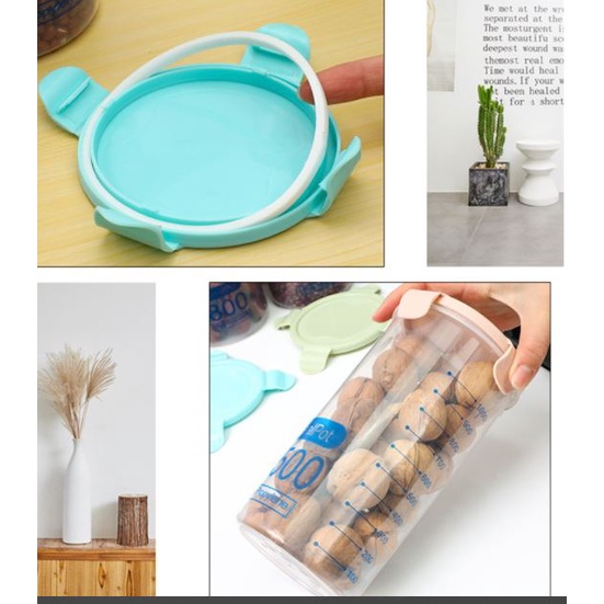 600ml, 800ml,1000ml ,1500ml Hộp, Hũ Nhựa, Hủ nhựa , lọ nhựa đựng gia vị, thực phẩm có in dung tích trên hộp hộp