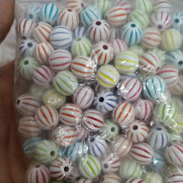 10gamHạt nhựa hình quả trám 8/10/14mm