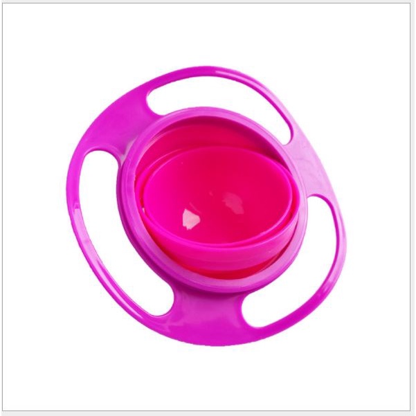 Chén bát ăn dặm thông minh xoay 360 độ- không làm do thức ăn ra ngoài - ăn toàn tuyệt đôi với bé (p191-69