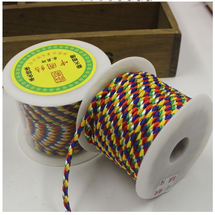 Dây chỉ ngũ sắc #583 size 4mm (4.5K/1m)