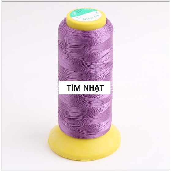 chỉ nylon 210D đủ size, nhiều màu làm tua rua, mày dầy dép, túi sách