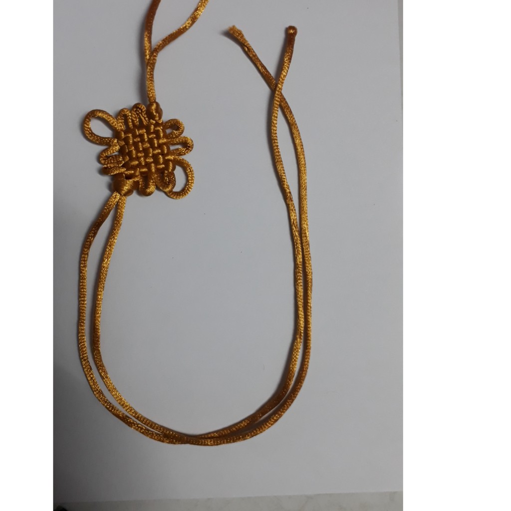 (P131A-1) Dây thắt nơ treo phụ kiện , dây treo tua rua, dây đồng tâm kết