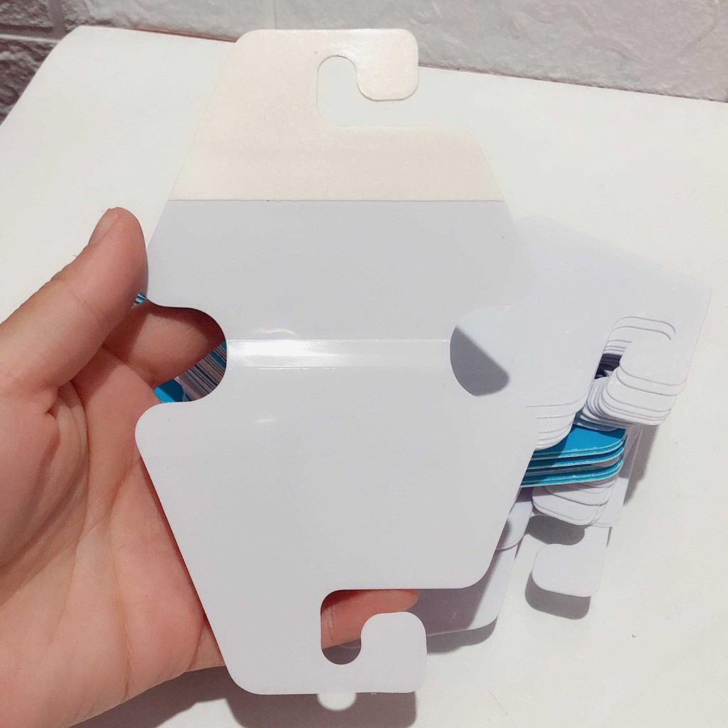 10/20/50 thẻ treo sản phẩm Rainbow 8.8X14.6CM