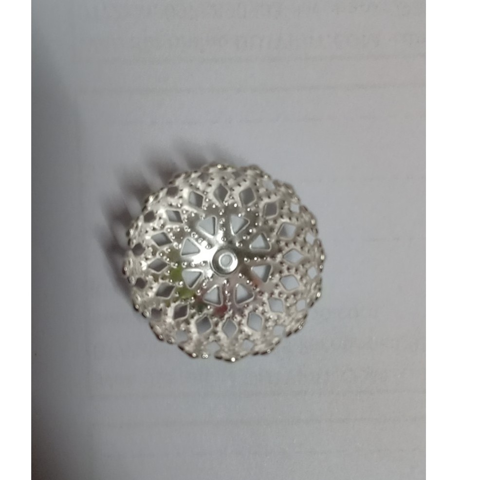 gói 2-5 đế hoa charm ốp hạt loại lớn 20-25-30mm