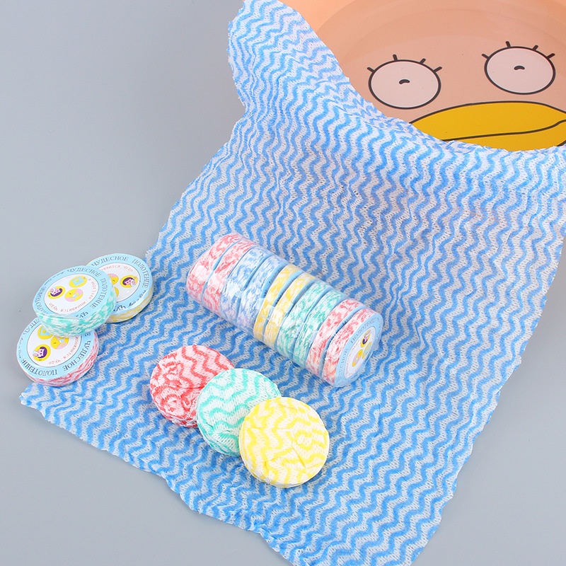 Khăn nén nhỏ gọn nhẹ tiện bỏ túi đa năng 100% chất liệu tự nhiên, an toàn