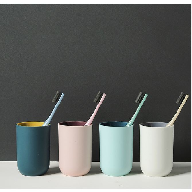 LY ĐÁNH RĂNG 2 LỚP BẰNG NHỰA CAO CẤP