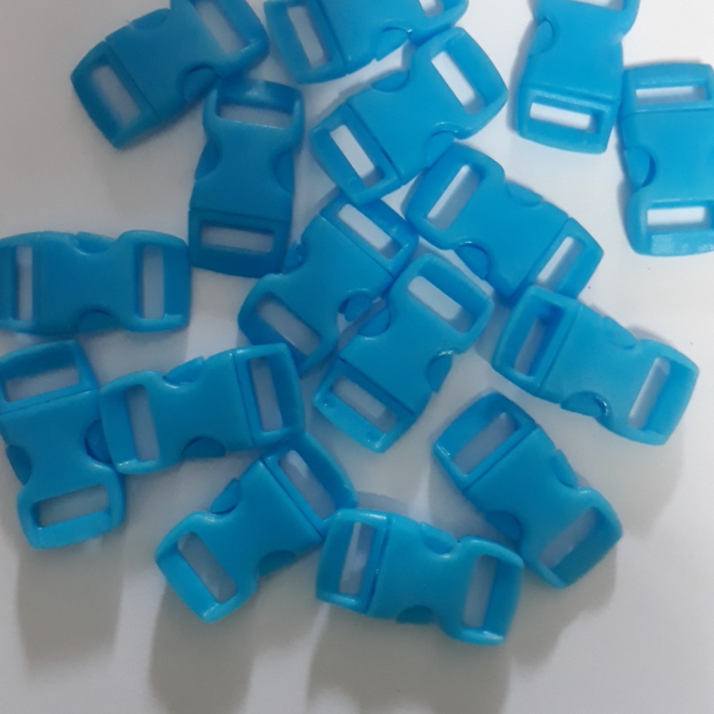 khóa cài vòng tay paracord 15x30mm