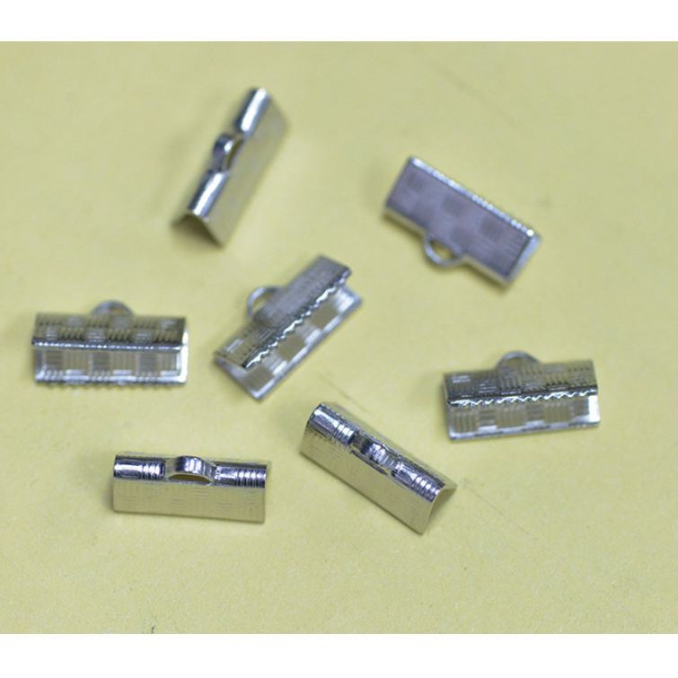 10 kẹp đầu dây răng cưa inox không rỉ (bảng có vân)- size 8-10-13-15-20mm