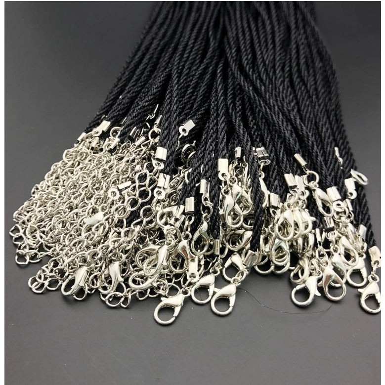 1-10 vòng cổ , dây chuyền trơn Xoắn Nhật