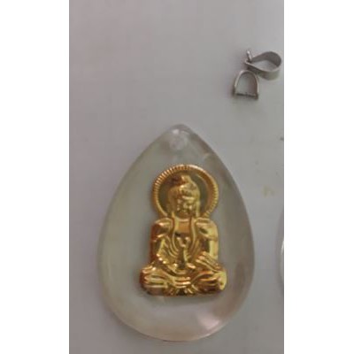 mặt dây chuyên thủy tinh mặt Phật