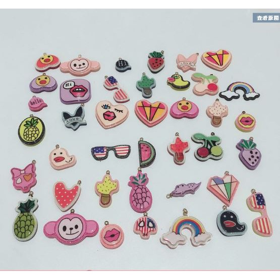 25/50/100gam-J48- Miếng patch có móc treo đủ kiểu làm cột tóc, dây chuyền, đồ chơi cho bé