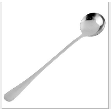 Muỗng cà phê & ăn kem cán dài bằng thép không gỉ Inox