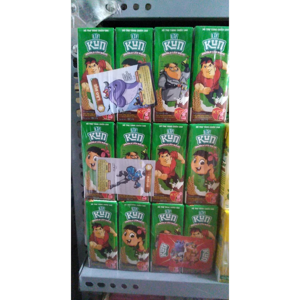 1 thùng 48 hộp sữa kun hỗ trợ tăng chiều cao hộp 180ml