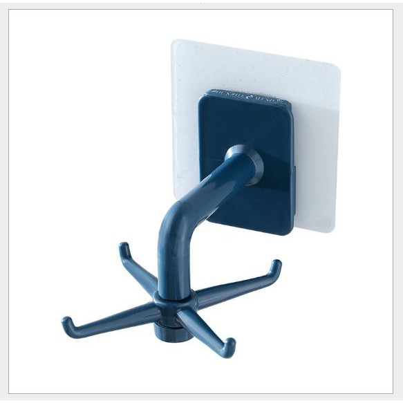 Móc treo đồ nhà bếp đa năng có thể xoay 360 độ không cần đục lỗ (p175-68)