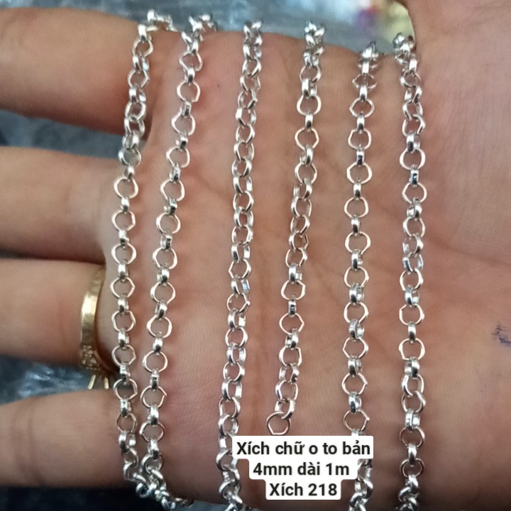 dây xích các loại 5mm,3mm,3,5mm,2mm-x201,x202,x203,x204,x205,x206