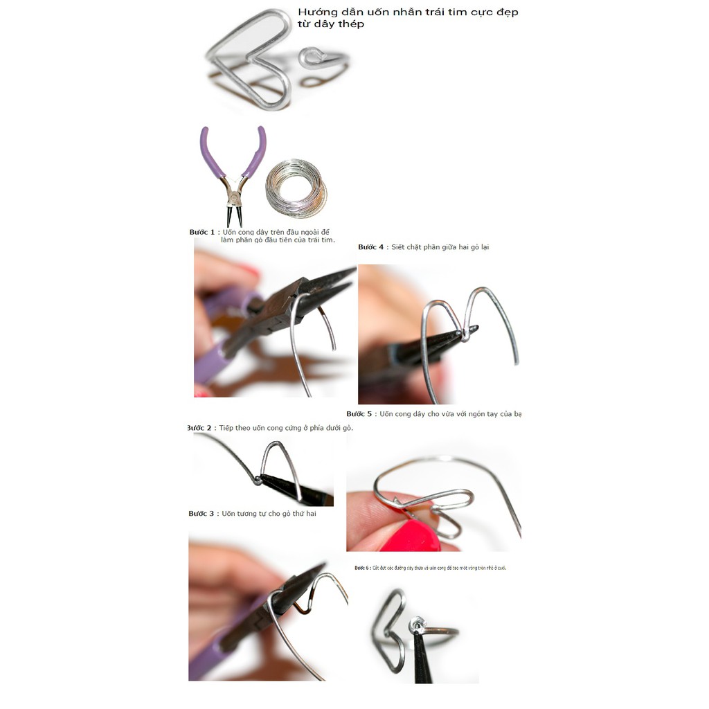 Bộ 3 cây kìm bấm, kìm cắt, kìm uốn làm handmade