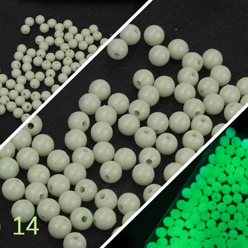 50 gam hạt nhựa dạ quang tròn đủ size 4mm, 5mm, 6mm, 8mm, 10mm, 12mm, 14mm, 16mm ,18mm , 10mm, 22mm, 25mm