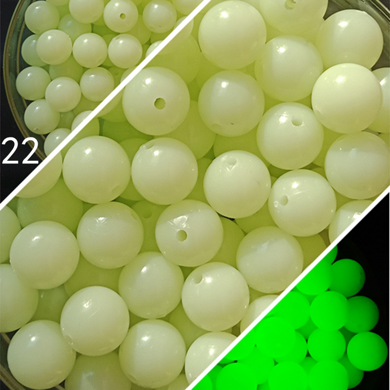 50 gam hạt nhựa dạ quang tròn đủ size 4mm, 5mm, 6mm, 8mm, 10mm, 12mm, 14mm, 16mm ,18mm , 10mm, 22mm, 25mm