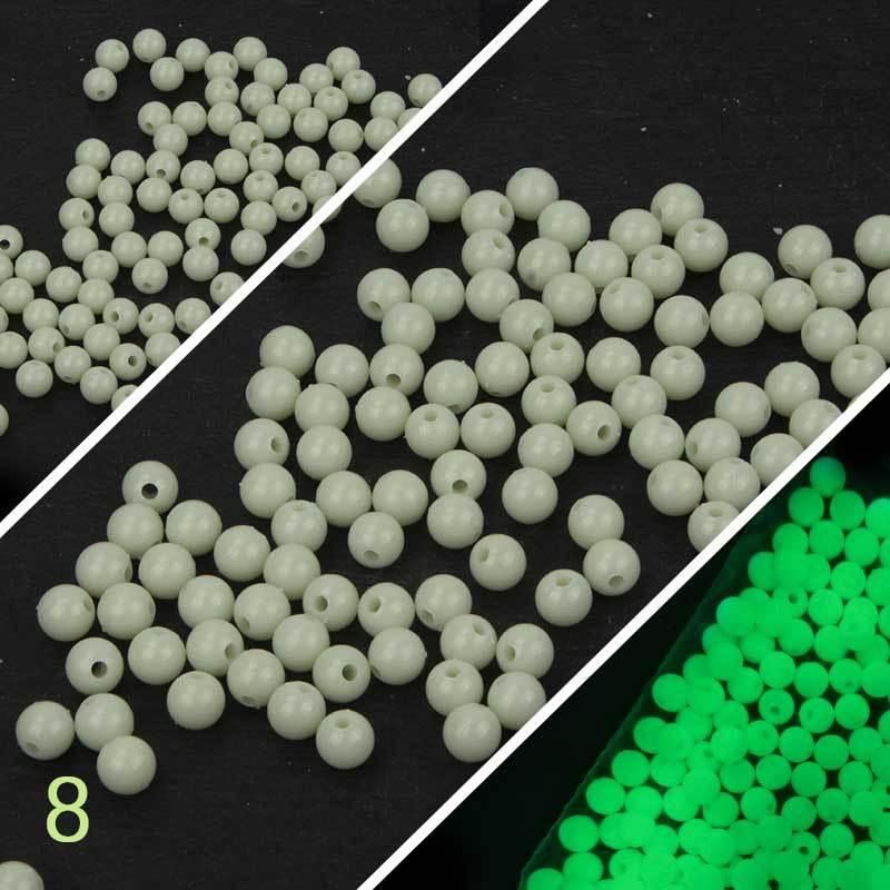 50 gam hạt nhựa dạ quang tròn đủ size 4mm, 5mm, 6mm, 8mm, 10mm, 12mm, 14mm, 16mm ,18mm , 10mm, 22mm, 25mm
