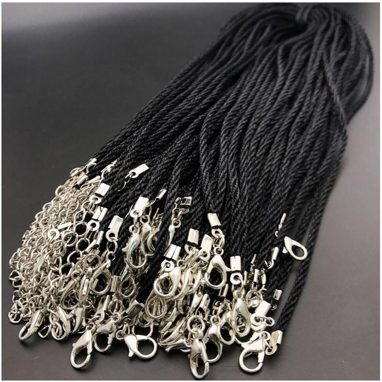 set 10 vòng cổ , dây chuyền trơn Xoắn Nhật