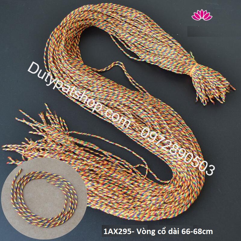 Vòng Tay Chỉ Ngũ Sắc Nepal May Mắn, vòng tay may mắn,Vòng ngũ sắc Tây Tạng - vòng tay chỉ ngũ sắc may mắn