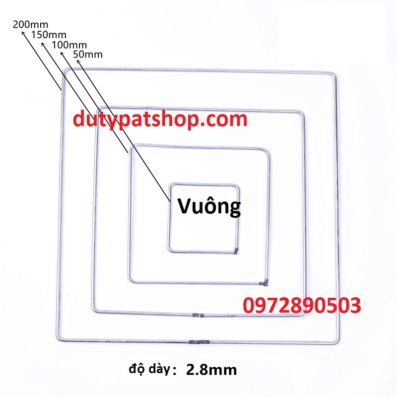 Vòng tròn, trái tim, ngôi sao từ 25-35cm làm dreamcatcher đủ loại (size đại)